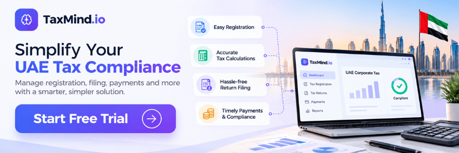 Simplify your UAE tax compliance with TaxMind.io